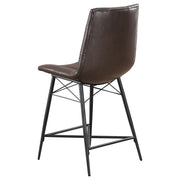 Aiken Upholstered Tufted Counter Chair (Set of 2)