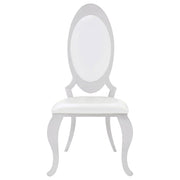 Anchorage Upholstered Dining Chair Cream White (Set of 2)