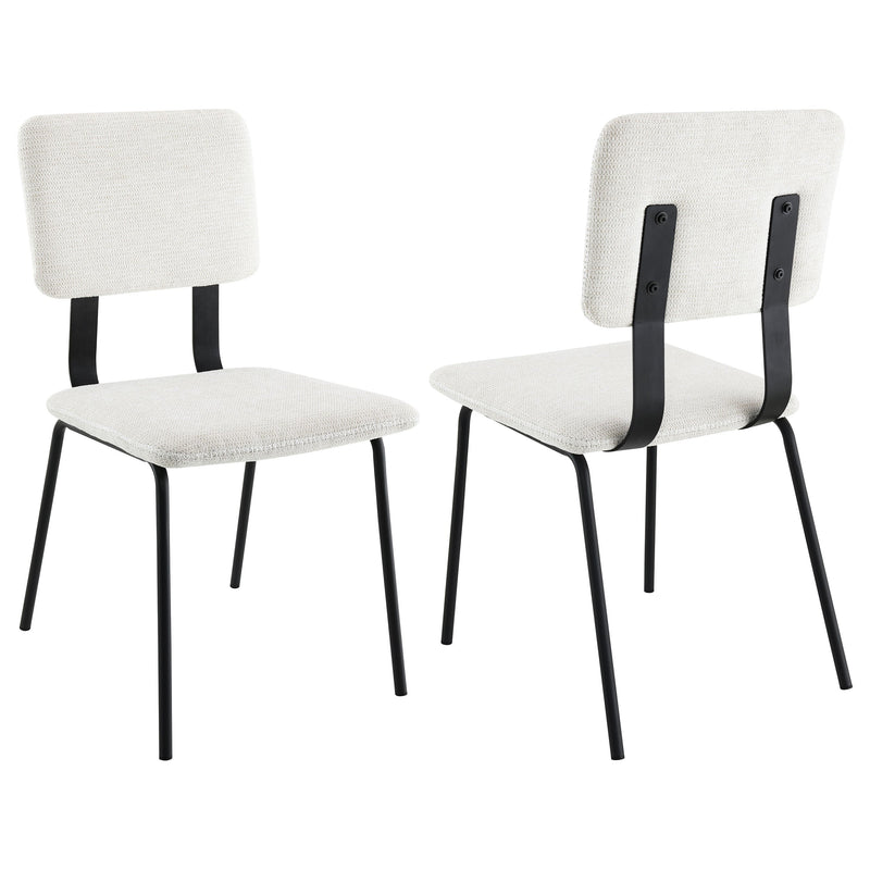 Calla Fabric Upholstered Dining Side Chair (Set of 2)