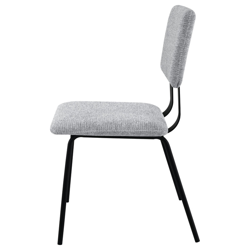 Calla Fabric Upholstered Dining Side Chair (Set of 2)