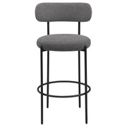Viola Boucle Upholstered Bar Chair (Set of 2)