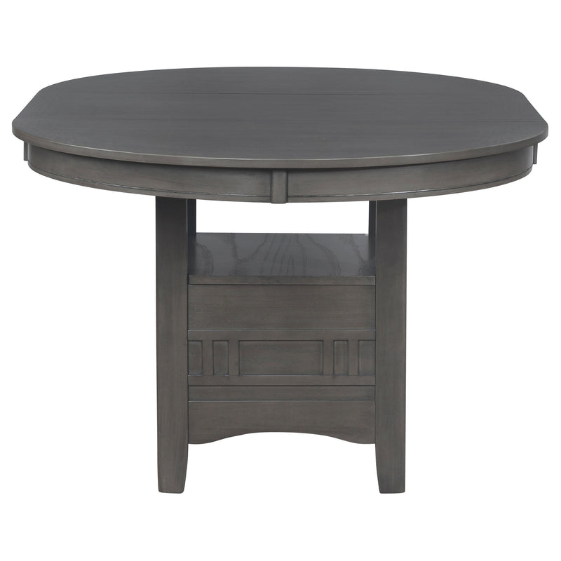 Lavon Oval 60-inch Extension Leaf Dining Table Medium