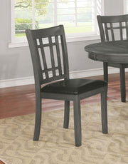 Lavon Wood Dining Side Chair Medium (Set of 2) Medium Grey
