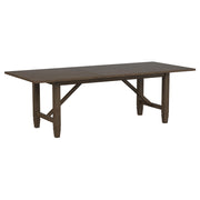 Matisse Rectangular Dining Table Set Light Brown