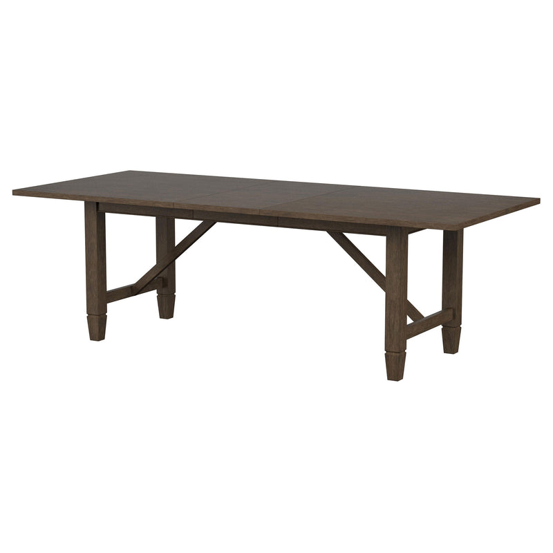 Matisse Rectangular Dining Table Set Light Brown