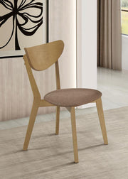 Elowen Wood Dining Side Chair Light Walnut (Set of 2) Default Title