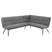 Dodson Fabric Upholstered L-Shaped Nook Dining Bench