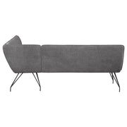 Dodson Fabric Upholstered L-Shaped Nook Dining Bench