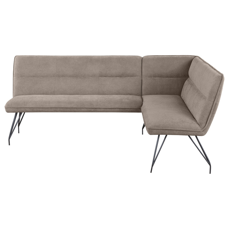 Dodson Fabric Upholstered L-Shaped Nook Dining Bench