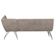 Dodson Fabric Upholstered L-Shaped Nook Dining Bench