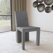 Tordera Velvet Upholstered Dining Side Chair Grey (Set of 2) Default Title