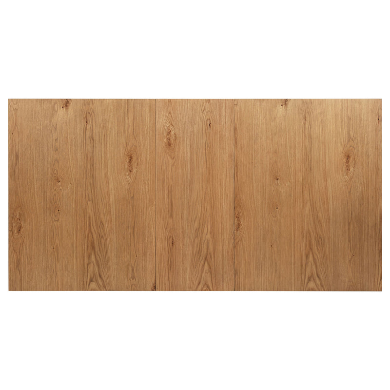 Middleton Extension Leaf Dining Set Natural Brown