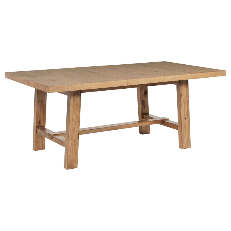 Middleton Extension Leaf Dining Set Brown and Beige