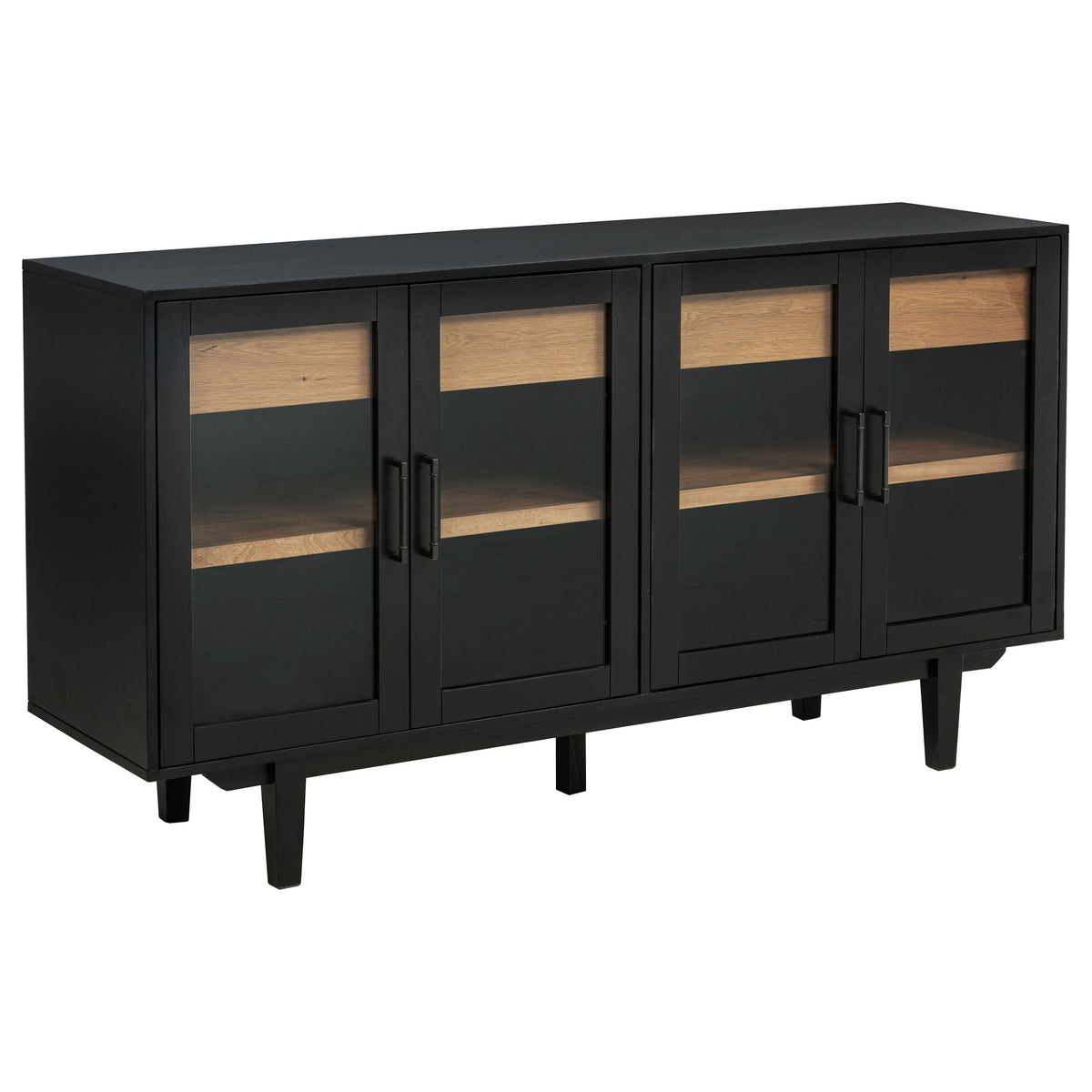 Middleton Extension Leaf Dining Set Brown