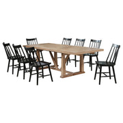 Middleton Extension Leaf Dining Set Brown