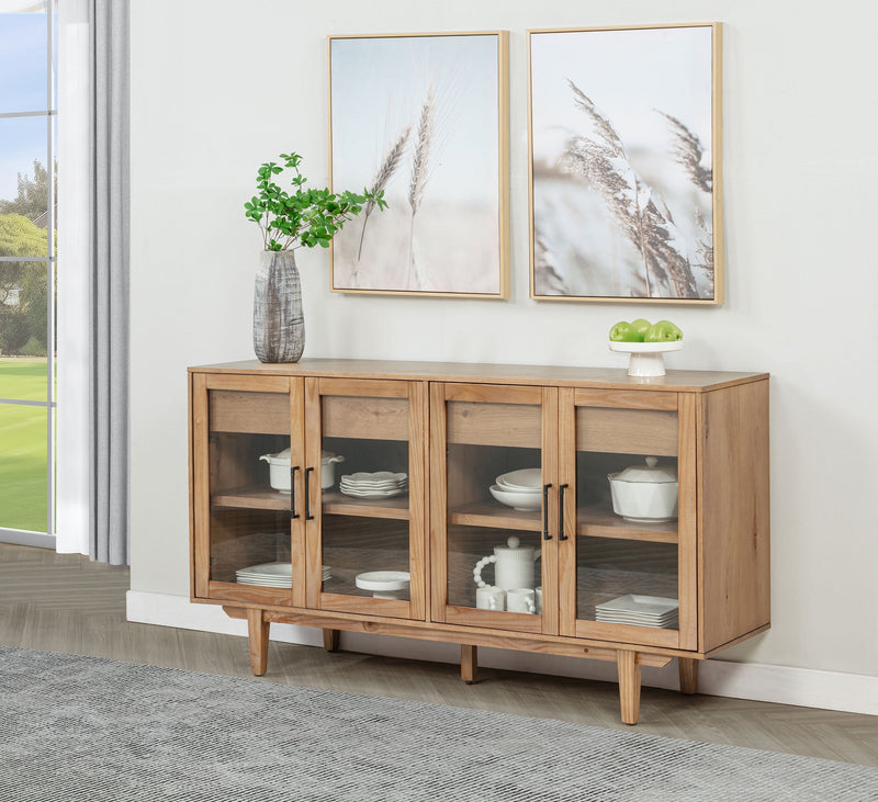 Middleton 4-door Sideboard Server with Dual Drawers