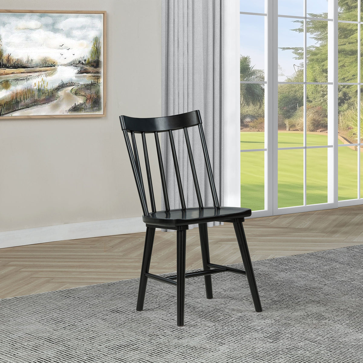 Middleton Solid Wood Dining Side Chair (Set of 2)