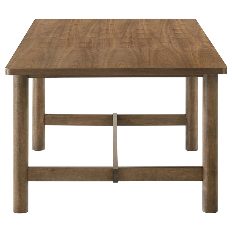 Crestmore Rectangular Dining Table Set Walnut