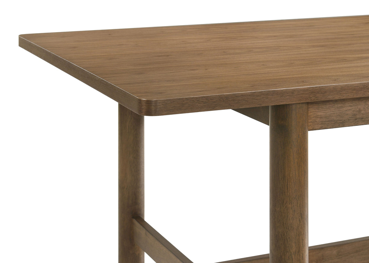 Crestmore Rectangular Dining Table Set Walnut