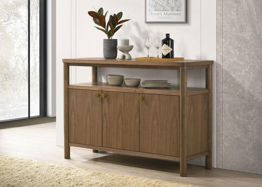 Crestmore 52-inch Dining Cabinet Sideboard Buffet Walnut Default Title
