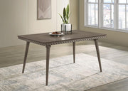 Onslow 59-inch Rectangular Wood Dining Table Dark Brown Default Title