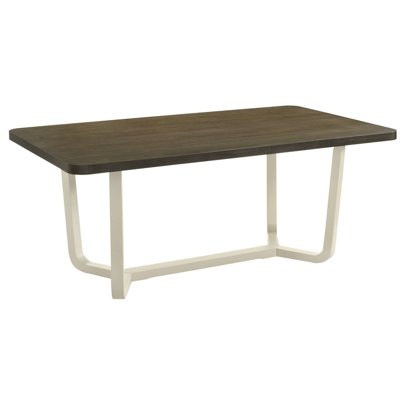 Biloxi 71-inch Rectangular Dining Set Greyish Brown