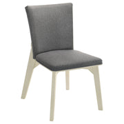 Biloxi 71-inch Rectangular Dining Set Greyish Brown