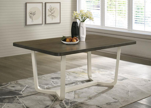 Biloxi 71-inch Rectangular Wood Dining Table Greyish Brown Default Title