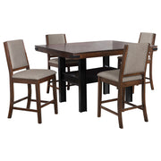 Patterson Counter Height Dining Set Mango Oak