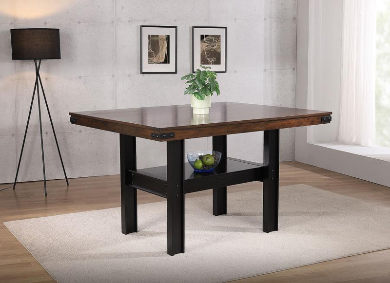 Patterson 60-inch Counter Height Dining Table Mango Oak Default Title