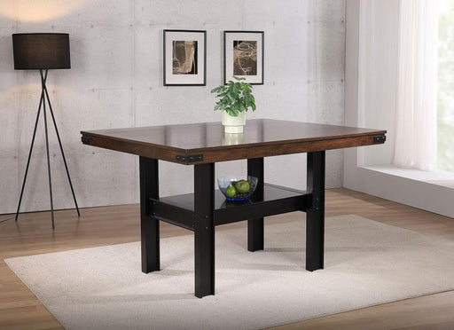 Patterson 60-inch Counter Height Dining Table Mango Oak Default Title