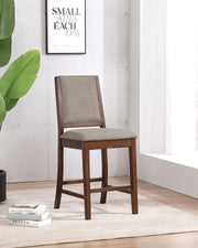 Patterson Upholstered Counter Chair Mango Oak (Set of 2) Default Title