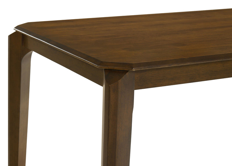 Almonte 59-inch Rectangular Dining Set Dark Brown