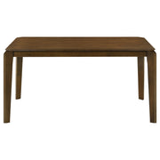 Almonte 59-inch Rectangular Dining Set Dark Brown