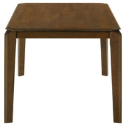 Almonte 59-inch Rectangular Wood Dining Table Dark Brown