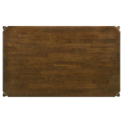 Almonte 59-inch Rectangular Wood Dining Table Dark Brown