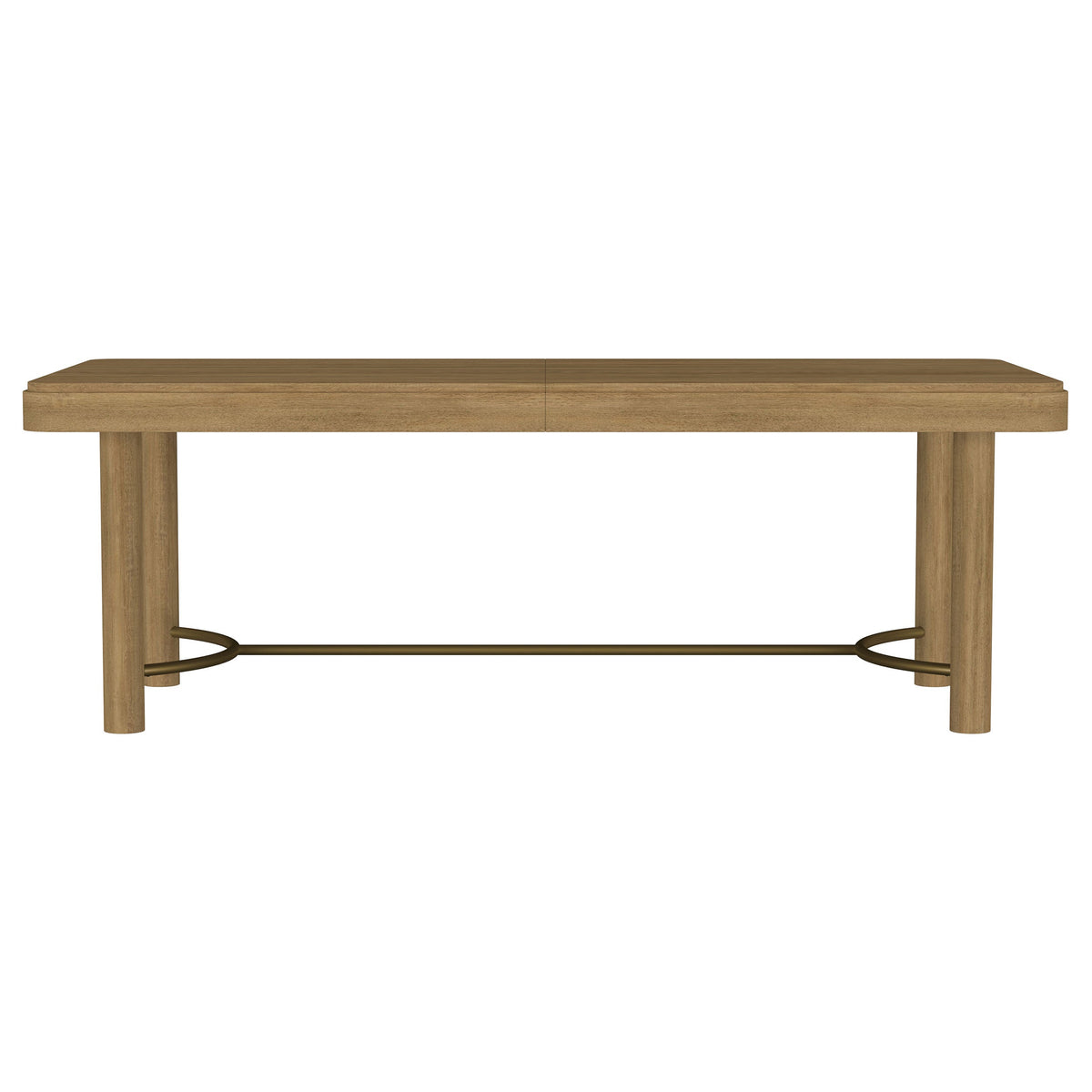 Arini 104-inch Extension Leaf Dining Table Sand Wash