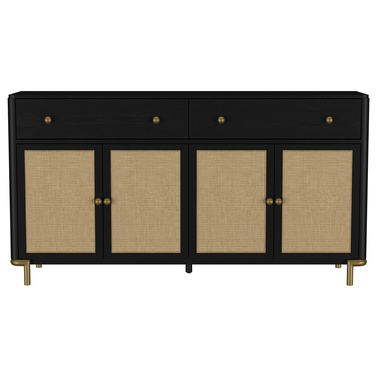 Arini 2-drawer Cane Door Dining Sideboard Server