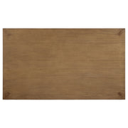 Bruner 72-inch Rectangular Dining Set Natural Brown