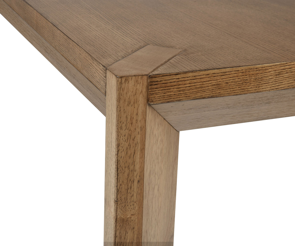 Bruner 72-inch Rectangular Dining Set Natural Brown