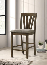 Canfield Counter Height Dining Side Chair Brown (Set of 2) Default Title