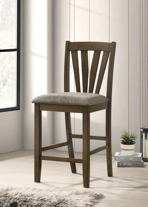Canfield Counter Height Dining Side Chair Brown (Set of 2) Default Title