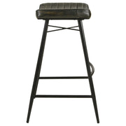 Bayu Leather Upholstered Bar Stool (Set of 2)