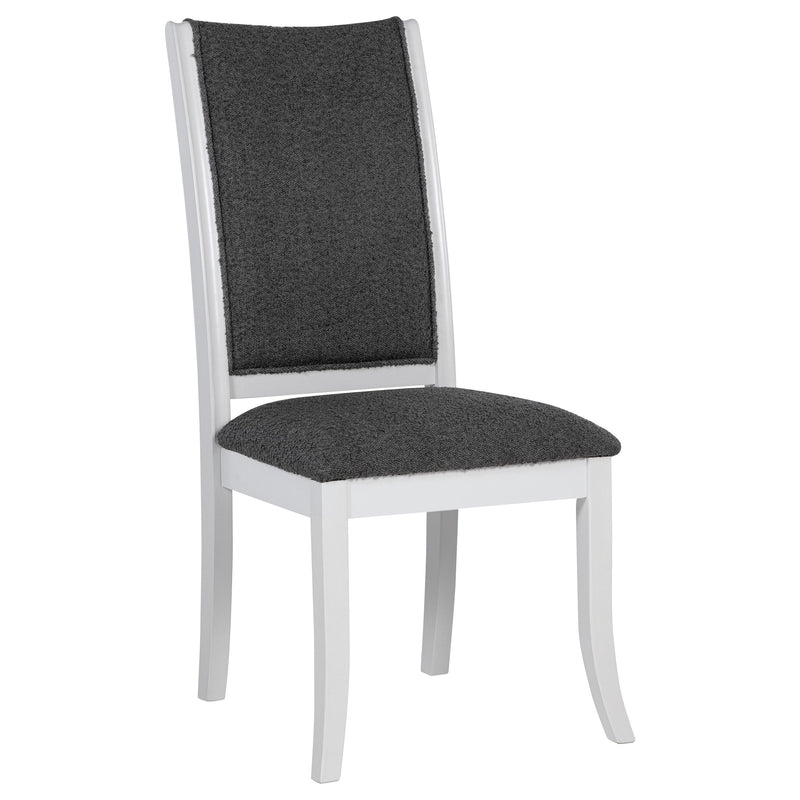 Judd 54-inch Round Wood Dining Table Set Pearl