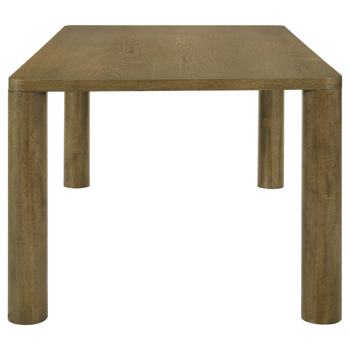Castlewood 71-inch Rectangular Dining Set Brown Oak