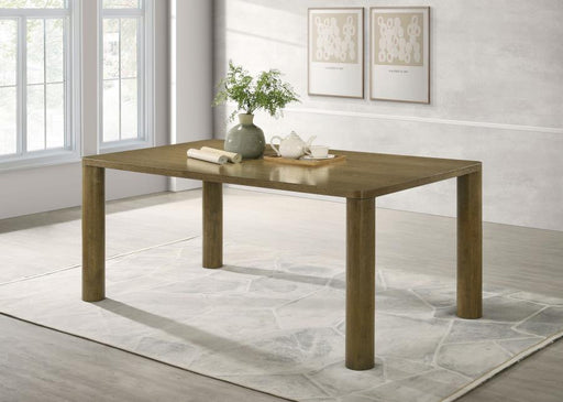Castlewood 71-inch Rectangular Wood Dining Table Brown Oak Default Title