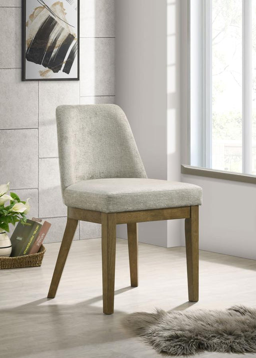 Castlewood Upholstered Side Chair Light Tan (Set of 2) Default Title