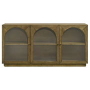 Castlewood 71-inch Dining Sideboard Buffet Server Brown Oak
