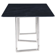 Desden 79-inch Rectangular Sintered Stone Dining Table Grey