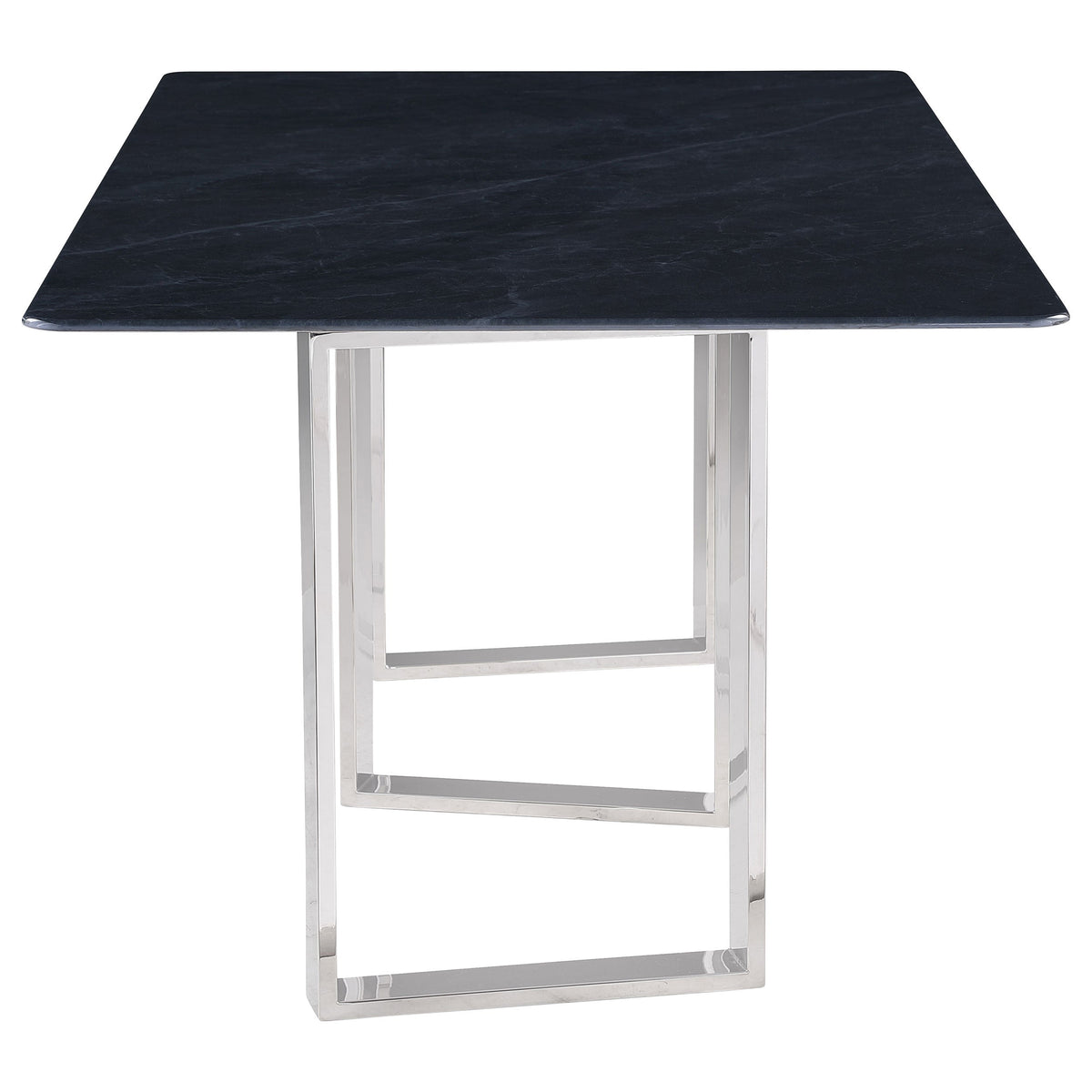 Desden 79-inch Rectangular Sintered Stone Dining Table Grey